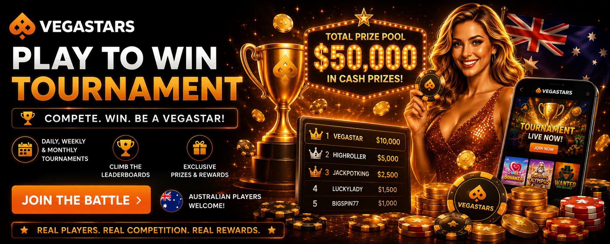 Vegastars App